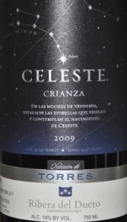 Torres - Celeste Ribera Del Duero 2021