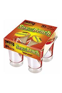 Twisted Shotz - Sex On The Beach Shots Liqueur (4 pack cans)